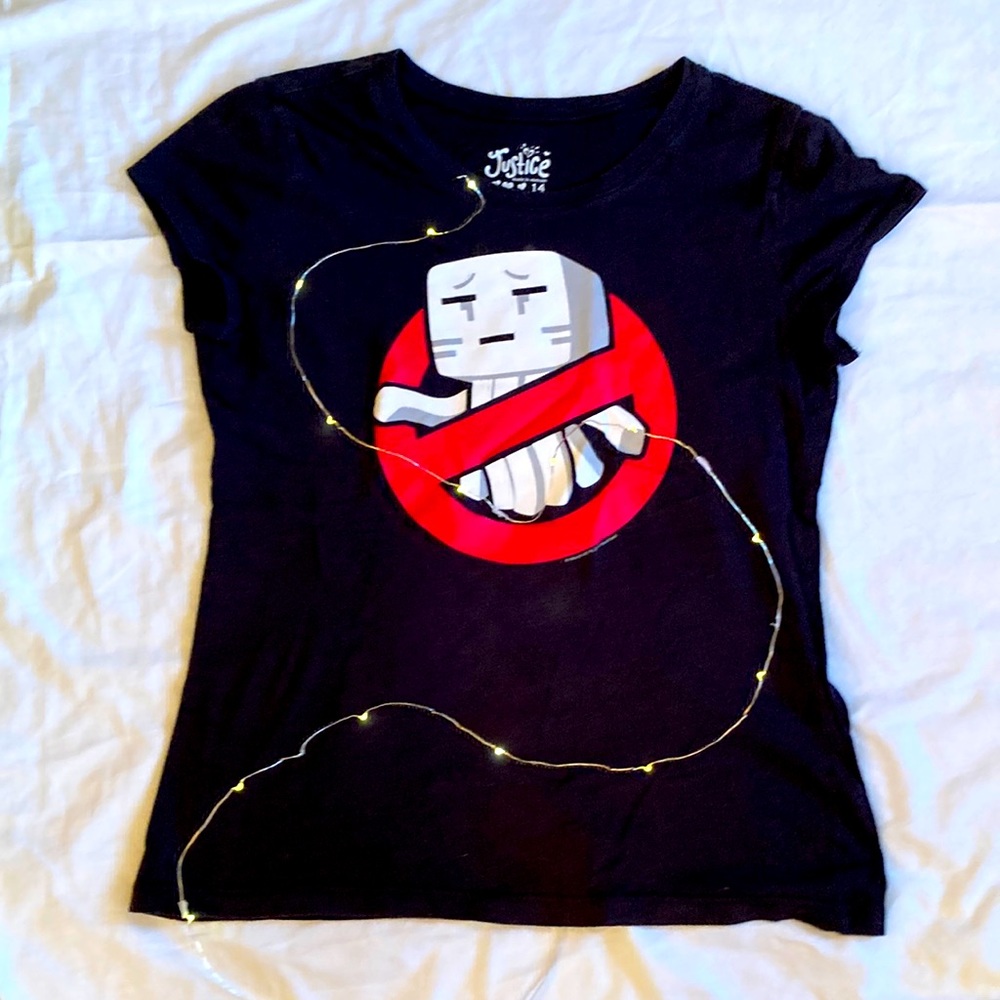 👻Ghostbusters Mincraft T-Shirt👻